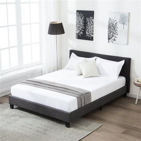 Full size platform bed frame under dollar100 - Options from $198.00 – $256.00. Easyfashion Upholstered Platform Bed with Storage, Black, Queen. 20. Save with. Free shipping, arrives in 3+ days. Quick view. $ 9298. More options from $57.98. Yaheetech Metal Platform Bed Frame with Headboard and Footboard, Queen Size, Black.